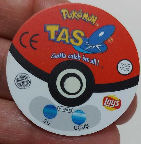 LAYS POKEMON 25 PIKACHU GÜÇ:ELEKTRİK ORİJİNAL TASO ÇİL WW2XX3 ÇOK NADİR