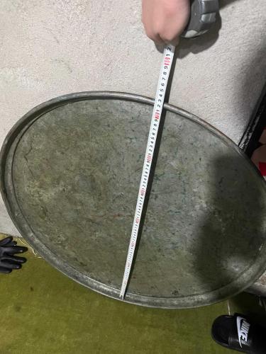 Osmanlı Bakır El Dövme Sini Tepsi