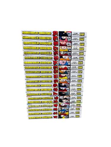 Manga - Kahramanlık Akademim 20 Cilt Set ( 1 2 3 4 5 6 7 8 9 10 11 12 13 14 15 16 17 18 19 20 ) Şömizli