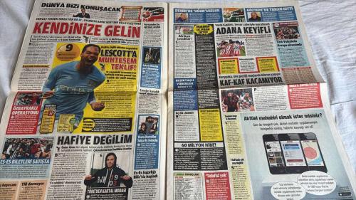 FOTOMAÇ -FUTBOL GAZETESİ -TURKISH NEWSPAPER - DOĞUM GÜNÜ HEDİYESİ  - TAM TAKIM EKSİKSİZ GAZETE - 4 MART  -2014  - FENERBAHÇE'DEN ŞAMPİYONLUĞU KİMSE ALAMAZ - MAHMUT USLU'NUN ŞEKİP MOSTUROĞLU'NUN VE DENİZ AYTÖRE'NİN SÖYLEDİKLERİ SADECE SPORDA ŞİDDET YASASI'NA DEĞİL TÜRK CEZA KANUNU'NA GÖRE DE SUÇ - CÜNEYT ÇAKIR'IN F.BAHÇE LEHİNE VERDİĞİ İKİ PENALTI DA DOĞRU KARAR - BURAK'TAN FENER'E YAYLIM ATEŞ - G.SARAY'DAN SERT AÇIKLAMA - BİR KANUN UYGULANSIN DİYE ÇIKARILIR - KARTAL'DAN LESCOTT'A ASTRONOMİK TEKLİF - PARALEL ÇETENİN YALANI - İSHAK'I TRABZON - SAMUEL ETO'O KADIKÖY'E Mİ? - RÜŞTÜ REÇBER'DEN DOBRA DOBRA: AZİZ YILDIRIM'I SEVMEM - DÜNYA BİZİ KONUŞACAK - HÜKMEN ÜÇ PUAN UÇTU! - KENDİNİZE GELİN - GÖZTEPE'DE TURAN GİTTİ - ADANA KEYİFLİ - VOLEYBOL PANORAMA - ORHUN-GENCER - FATİH-TERİM - ZLATAN-İBRAHİMOVİÇ - HINCAL-ULUÇ - MAHMUT-USLU - ŞEKİP-MOSTUROĞLU - DENİZ-AYTÖRE - CÜNEYT-ÇAKIR - GOSSO - KUYT - BURAK-YILMAZ - MANCINI - LESCOTT - AYDINLAR - MEHMET-ALİ-AYDINLAR - RECEP-TAYYİP-ERDOĞAN -