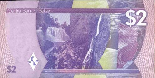 BELİZE 2 DOLAR ÇİL