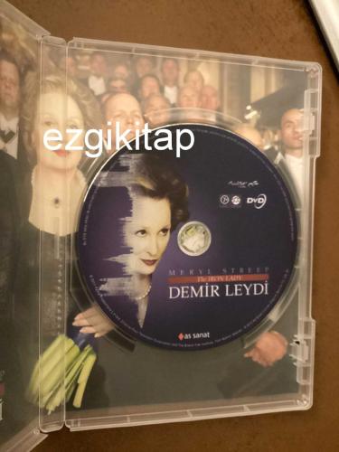 demir leydi  dvd    (PC'de denenmiştir/izlenmiştir)  (the iron lady) meryl streep jim broadbent olivia colman  (margaret thatcher)