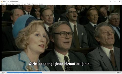 demir leydi  dvd    (PC'de denenmiştir/izlenmiştir)  (the iron lady) meryl streep jim broadbent olivia colman  (margaret thatcher)