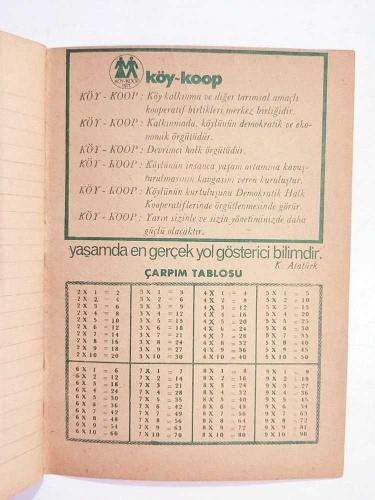 Köy - Koop'tan yarının Kooperatifçilerine - Defter