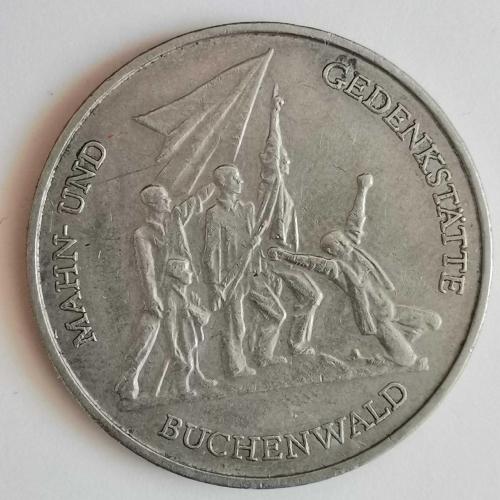ALMANYA  1972 A   10 MARK  HATIRA  Buchenwald Anıtı - Weimar
