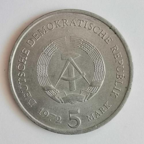 ALMANYA  1972 A    5  MARK  HATIRA  Meissen Şehri