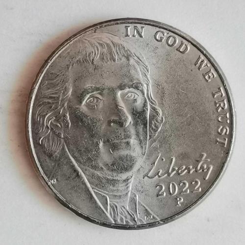 AMERİKA  2022  P     5   CENT