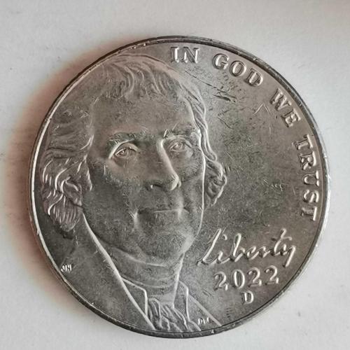 AMERİKA  2022 D     5   CENT