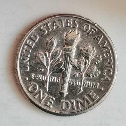 AMERİKA  1987 D     1 DİME   10 CENT