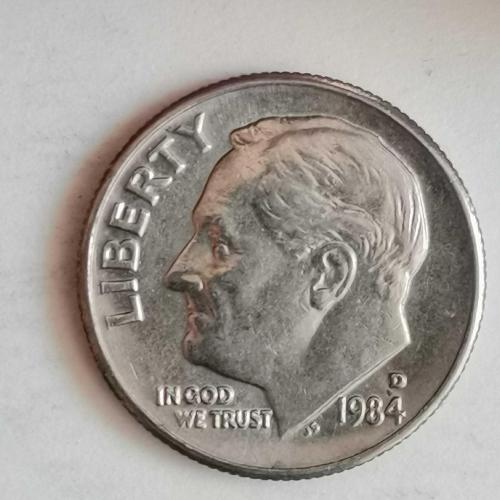 AMERİKA  1984 D     1 DİME   10 CENT