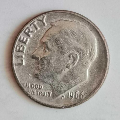 AMERİKA  1966     1 DİME   10 CENT