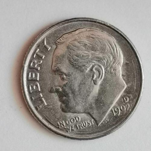 AMERİKA   1992 D     1 DİME   10 CENT