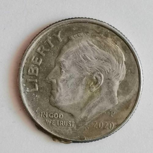 AMERİKA   2020 P     1 DİME   10 CENT