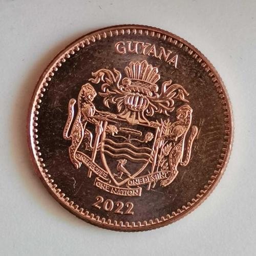 GUYANA  2022   5  DOLAR