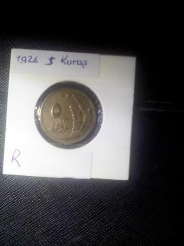 1926 5 kuruş