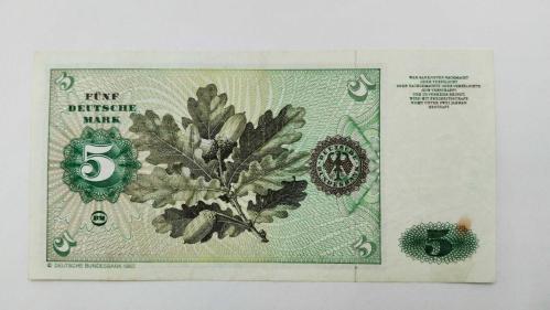 PARA, YÜKSEK KONDİSYONDA 1980 YILI 5 ALMAN MARKI. KOLEKSİYONLUK BİR PARADIR  219
