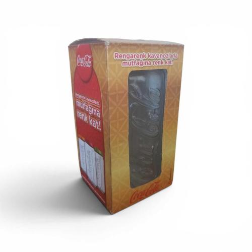 Coca-Cola Lisanslı Vintage Cam Kavanoz - Kutulu