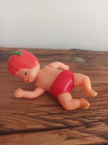 1980ler Palancıoğlu Kurmalı Yüzen Bebek 13 cm - Çalışır Durumda Retro
