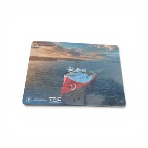 TPIC Barbaros Hayreddin Paşa Gemisi Puzzle 33x23 cm açılmamış ambalajında