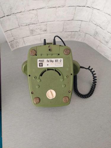 Alman Siemens Çevirmeli Telefon - Zeytin Yeşili