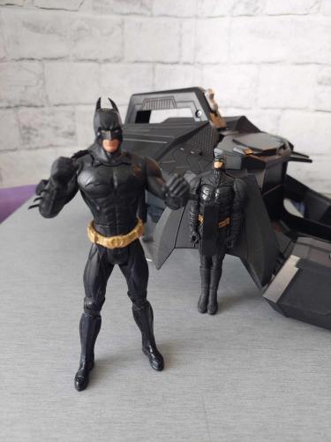 Çalışan Ses Mekanizmalı Mattel Batman The Bat Hava Aracı & Figür Seti (2012)