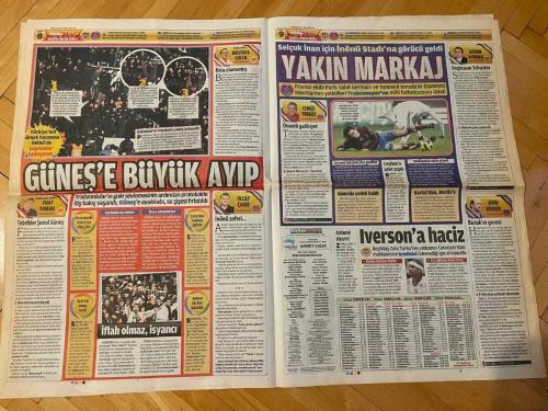 FOTOMAÇ GAZETESİ - 7 MART 2011 - BURUN FARKIYLA - HEDİYE ETTİK - 10 KİŞİNİN SIRRI - İNANMAZ SAVAŞÇI - GÜNEŞ'E BÜYÜK AYIP - YAKIN MARKAJ - BÜYÜK TAARRUZ - GİZLİ BUZLANMA - GÜMÜŞE UZANDI - YAREN-İ FERHAT - ADU UÇURDU - GÖZTEPE TAYFUNU - LÜLEBURGAZ EMİN ADIMLARLA - TİMSAH TAKILDI - ERKEKÇE GELDİK - HEMEN BIRAKSIN - ŞENOL GÜNEŞ - CEYHUN GÜLSELAM - SCHUSTER - BURAK YILMAZ - RÜŞTÜ REÇBER - SİVOK - METİN KEÇELİ - SADRİ ŞENER - TOLGA ÖZKALFA - ÜNAL KARAMAN - NECMİ PEREKLİ - PASCAL NOUMA - NECHP UYSAL - SİMAO - İSMAİL KÖYBAŞI - PİOTR BROZEK - JAJA - GUSTAVO COLMAN - ONUR KIVRAK - ENGİN BAYTAR - UMUT BULUT - GİRAY KAÇAR - TOLGA ZENGİN - ALMEIDA - MARKUS MERK - TURGAY DEMİR - HAKAN KULAÇOĞLU - MUSTAFA ÇULCU - ADNAN AYBABA - CENGİZ TOKGÖZ - OLCAY ÇAKIR - FUAT YAMAN - ŞİRİN BERBER - AHMET ÇALIK - ZEKİ UZUNDURUKAN - İBRAHİM TORAMAN - HAKAN DİLEK - PABLO BALLA - ÜMİT KARAN - İHSAN SARICOBAN - HAGİ - ADNAN POLAT - AYHAN AKBIN - TUĞAY KERİMOĞLU - ADNAN SEZGİN - ERTUĞRUL SAĞLAM - AYKUT KOCAMAN - ALEX