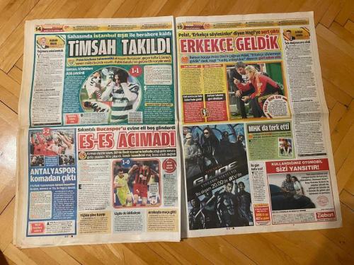 FOTOMAÇ GAZETESİ - 7 MART 2011 - BURUN FARKIYLA - HEDİYE ETTİK - 10 KİŞİNİN SIRRI - İNANMAZ SAVAŞÇI - GÜNEŞ'E BÜYÜK AYIP - YAKIN MARKAJ - BÜYÜK TAARRUZ - GİZLİ BUZLANMA - GÜMÜŞE UZANDI - YAREN-İ FERHAT - ADU UÇURDU - GÖZTEPE TAYFUNU - LÜLEBURGAZ EMİN ADIMLARLA - TİMSAH TAKILDI - ERKEKÇE GELDİK - HEMEN BIRAKSIN - ŞENOL GÜNEŞ - CEYHUN GÜLSELAM - SCHUSTER - BURAK YILMAZ - RÜŞTÜ REÇBER - SİVOK - METİN KEÇELİ - SADRİ ŞENER - TOLGA ÖZKALFA - ÜNAL KARAMAN - NECMİ PEREKLİ - PASCAL NOUMA - NECHP UYSAL - SİMAO - İSMAİL KÖYBAŞI - PİOTR BROZEK - JAJA - GUSTAVO COLMAN - ONUR KIVRAK - ENGİN BAYTAR - UMUT BULUT - GİRAY KAÇAR - TOLGA ZENGİN - ALMEIDA - MARKUS MERK - TURGAY DEMİR - HAKAN KULAÇOĞLU - MUSTAFA ÇULCU - ADNAN AYBABA - CENGİZ TOKGÖZ - OLCAY ÇAKIR - FUAT YAMAN - ŞİRİN BERBER - AHMET ÇALIK - ZEKİ UZUNDURUKAN - İBRAHİM TORAMAN - HAKAN DİLEK - PABLO BALLA - ÜMİT KARAN - İHSAN SARICOBAN - HAGİ - ADNAN POLAT - AYHAN AKBIN - TUĞAY KERİMOĞLU - ADNAN SEZGİN - ERTUĞRUL SAĞLAM - AYKUT KOCAMAN - ALEX