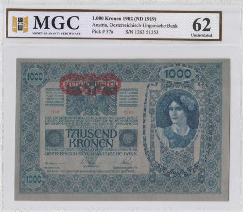 Sertifikalı Kağıt Para Müzayesi (PMG - PCGS - MGC)