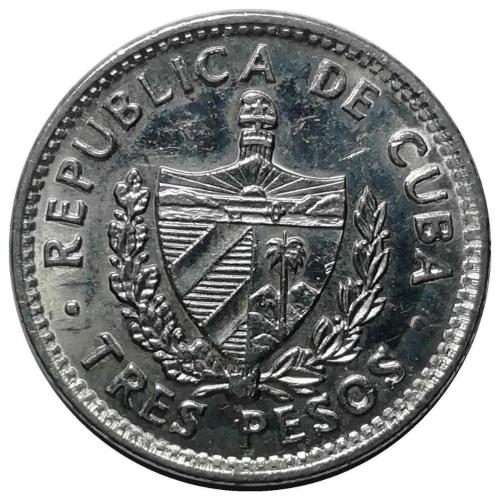 Küba 2002 Yılı 3 Peso ÇİL