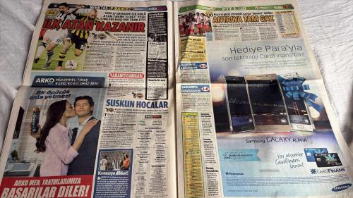FOTOMAÇ -FUTBOL GAZETESİ -TURKISH NEWSPAPER - DOĞUM GÜNÜ HEDİYESİ  - TAM TAKIM EKSİKSİZ GAZETE - 2 KASIM   - 2014 -SPOR TOTO SÜPER LİG PUAN DURUMU - TEMPOCU 16 BİN LİRA KAZANDIRDI - OFSAYT TARTIŞMASI - GEÇİLMEZ KALE AKHİSAR - OSCAR CARDOZO GOLE UZAK KALDI - YUSUF ERDOĞAN 5 MAÇ SONRA... - STRESLİ AMA İYİYDİ - YANIMDA ÖLÇÜ YOKTU! - 74'TEN BERİ BİR İLK! - ZOKORA'YI ALKIŞLADILAR - AKÇAY İLK KEZ RAKİP - MANCHESTER KİMİN OLACAK? CEVABI SADECE DIGITURK'TE! - İLK ATAN KAZANIR - SON 17 DERBİDE İLK GÖLÜ ATAN TAKIM '11 KEZ' YEŞİL ÇİMLERİ BAŞI DİK TERK ETTİ - SON 22 MAÇ GÖLSÜZ BİTMEDİ - YABANCI DAMGASI - ARKO MEN MÜKEMMEL TIRAŞ, KARŞI KONULAMAZ SEN! - BİR ÖPÜCÜK ASLA YETMEZ! - FORVETTE KARTAL ORTADA KANARYA - GALİBİYET İLAÇ GİBİ GELDİ - SUSKUN HOCALAR - KIRMIZIYA DİKKAT! - GÜNÜN PROGRAMI - KARŞIYAKA 102 YAŞINDA! - AVANTAJ ADANA'DA - TAVŞANLI'DA YAS - ERKAN'IN ATILMASI ETKİLEDİ - YİLDİRİM'IN GALA - ANTALYA TAM GAZ - BUCA'YI GEÇİP ZİRVEDEKİ YARIŞA 