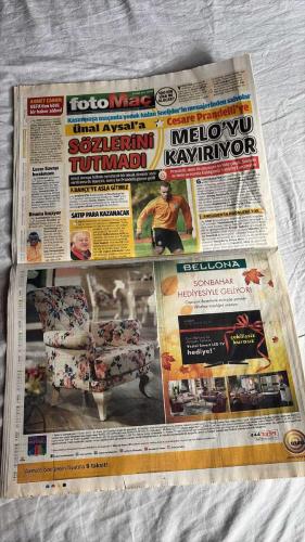 FOTOMAÇ -FUTBOL GAZETESİ -TURKISH NEWSPAPER - DOĞUM GÜNÜ HEDİYESİ  - TAM TAKIM EKSİKSİZ GAZETE - 2 KASIM   - 2014 -SPOR TOTO SÜPER LİG PUAN DURUMU - TEMPOCU 16 BİN LİRA KAZANDIRDI - OFSAYT TARTIŞMASI - GEÇİLMEZ KALE AKHİSAR - OSCAR CARDOZO GOLE UZAK KALDI - YUSUF ERDOĞAN 5 MAÇ SONRA... - STRESLİ AMA İYİYDİ - YANIMDA ÖLÇÜ YOKTU! - 74'TEN BERİ BİR İLK! - ZOKORA'YI ALKIŞLADILAR - AKÇAY İLK KEZ RAKİP - MANCHESTER KİMİN OLACAK? CEVABI SADECE DIGITURK'TE! - İLK ATAN KAZANIR - SON 17 DERBİDE İLK GÖLÜ ATAN TAKIM '11 KEZ' YEŞİL ÇİMLERİ BAŞI DİK TERK ETTİ - SON 22 MAÇ GÖLSÜZ BİTMEDİ - YABANCI DAMGASI - ARKO MEN MÜKEMMEL TIRAŞ, KARŞI KONULAMAZ SEN! - BİR ÖPÜCÜK ASLA YETMEZ! - FORVETTE KARTAL ORTADA KANARYA - GALİBİYET İLAÇ GİBİ GELDİ - SUSKUN HOCALAR - KIRMIZIYA DİKKAT! - GÜNÜN PROGRAMI - KARŞIYAKA 102 YAŞINDA! - AVANTAJ ADANA'DA - TAVŞANLI'DA YAS - ERKAN'IN ATILMASI ETKİLEDİ - YİLDİRİM'IN GALA - ANTALYA TAM GAZ - BUCA'YI GEÇİP ZİRVEDEKİ YARIŞA 