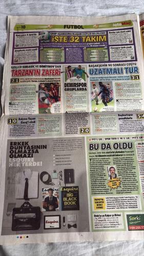 FOTOMAÇ -FUTBOL GAZETESİ -TURKISH NEWSPAPER - DOĞUM GÜNÜ HEDİYESİ  - TAM TAKIM EKSİKSİZ GAZETE - 6 KASIM   - 2014 -KANARYA'NIN GOLCÜLERİ EMENİKE İLE SOW'DAN İDDİALI SÖZLER: 25 GOLÜ GEÇERİZ - TAKIMDA ÖRNEK BİR DAYANIŞMA, ARKADAŞLIK VAR - GERRARD: KUYT'IN KIYMETİ BİLİNMEDİ - EMENİKE, SOW'U KIZDIRI - SAHADA DA ŞOVA BAŞLASAN ARTIK - EMRE, BİLİC İLE YAŞADIĞI 'KÜFÜR POLEMİĞİNE' CEVAP VERDİ - 'KİMSİN DURDURURSAN' DERİM - MİZE YE YETİŞEMEM - KÜFÜR OLMADIĞINI O DA BİLİYOR - TÜRK GECESİ - FENER GALİP, ASLAN KAYIP - KANARYA İTALYA ŞAMPİYONUNU DEVİRDİ: 3-2 - YILDIRIM İFADE VERDİ - VAN PERSIE YAKIŞIR! - AYTÖRE: AZİZ YILDIRIM İNSANIN YÜZÜNE KONUŞUR - AĞRILARLA OYNUYORUM - GÖKHAN AYRI ÇALIŞTI - POTADA RAKİP BARÇA - BEYAZ KARANFİL - FIRTINA'YA DEPLASMAN CENNET - HALİLHODZIC: TUR İÇİN YENMELİYİZ - EN KRİTİK SINAVIMIZ - CONSTANT & CARDOZO YEDEKTİ - TERCÜMAN SAYGISIZLIĞI -FOLLY AYTTE - DIMITROV - BEZERRA - MEHMET ÇAKIR - MULENGA - KENAN - TISDELL - SEZER BADUR - HAKAN EROL - ABDÜLKADİR - SEZER -