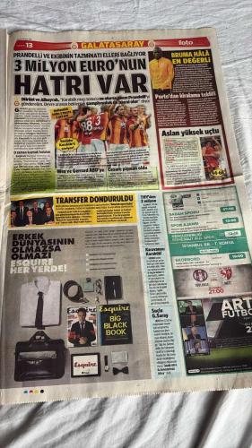 FOTOMAÇ -FUTBOL GAZETESİ -TURKISH NEWSPAPER - DOĞUM GÜNÜ HEDİYESİ  - TAM TAKIM EKSİKSİZ GAZETE - 8 KASIM - 2014 -EMENIKE 5 SEZON ÖNCE AYLIK 50 DOLARA OYNUYORDU - KONYA MAÇINDA TRİBÜ - YEDİ BELA DEMBA - A SPOR'DA HAFTA SONU ŞÖLENİ - HAKAN & ÖMER YOK - HAFTANIN PROGRAMI - SPOR TOTO SÜPER LİG PUAN DURUMU - BARÇABAHÇE - BİRÇOK YETENEK KEŞFEDİLDİ - BÜTÜN OKULLARDA AYNISI - ALTYAPIDAKİ - ALTYAPI HAMLESİ - KANARYALAR 9-2 ÖNDE KARTAL'A - ŞOK PRES VE BOMBARDIMAN - FENER'DE HEDEF LİDER KALMAK - KADLEC 11'DE, ALVES KULÜBEDE - BU KASIM'DA AŞK CORSA! - BU SEFER AKLA ÖNEM VERDİK - ALEX DE SOUZA ÇORLUSPOR'DA! - GFB'DEN SALVOLAR - YEDIEMİN BA! - Q7'Yİ DE GERİDE BIRAKTI - O BİZİM KADERİMİZ - BONSERVISI YARI YARIYA İNDİRİLDİ - UEFA'YA HESAP VAKTİ - HİSSELER ARENA'YA - DEMBA ARKADAŞ CANLISI - ATIBA REKORA KOŞUYOR - GRUPTAN ÇIKARIZ - BARIŞ DİNÇARSLAN - SELÇUK İNAN - BURAK YILMAZ - ABDURRAHİM ALBAYRAK - MELO - WESLEY SNEIJDER - EMENIKE - DEMBA BA - HAKAN ÇALHANOĞLU - ÖMER TOPRAK - FATİH TERİM -