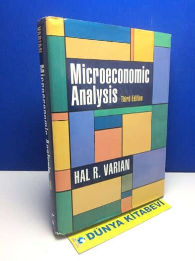 MİCROECONOMİC ANALYSİS (3rd edition), Hal R. Varian - İkinci El