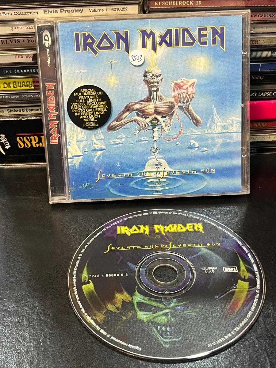 IRON MAIDEN - SEVENTH SON OF A SEVENTH SON CD3503 - Efemera - kitantik ...